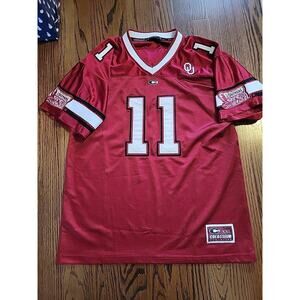 Colosseum Oklahoma Sooners College Football Jersey Youth Size Large Boys